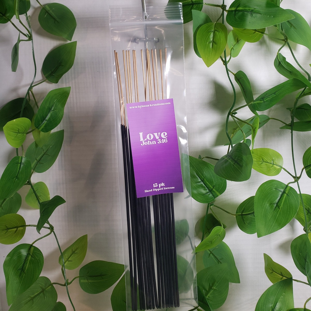 Scented Incense Sticks, 15pk