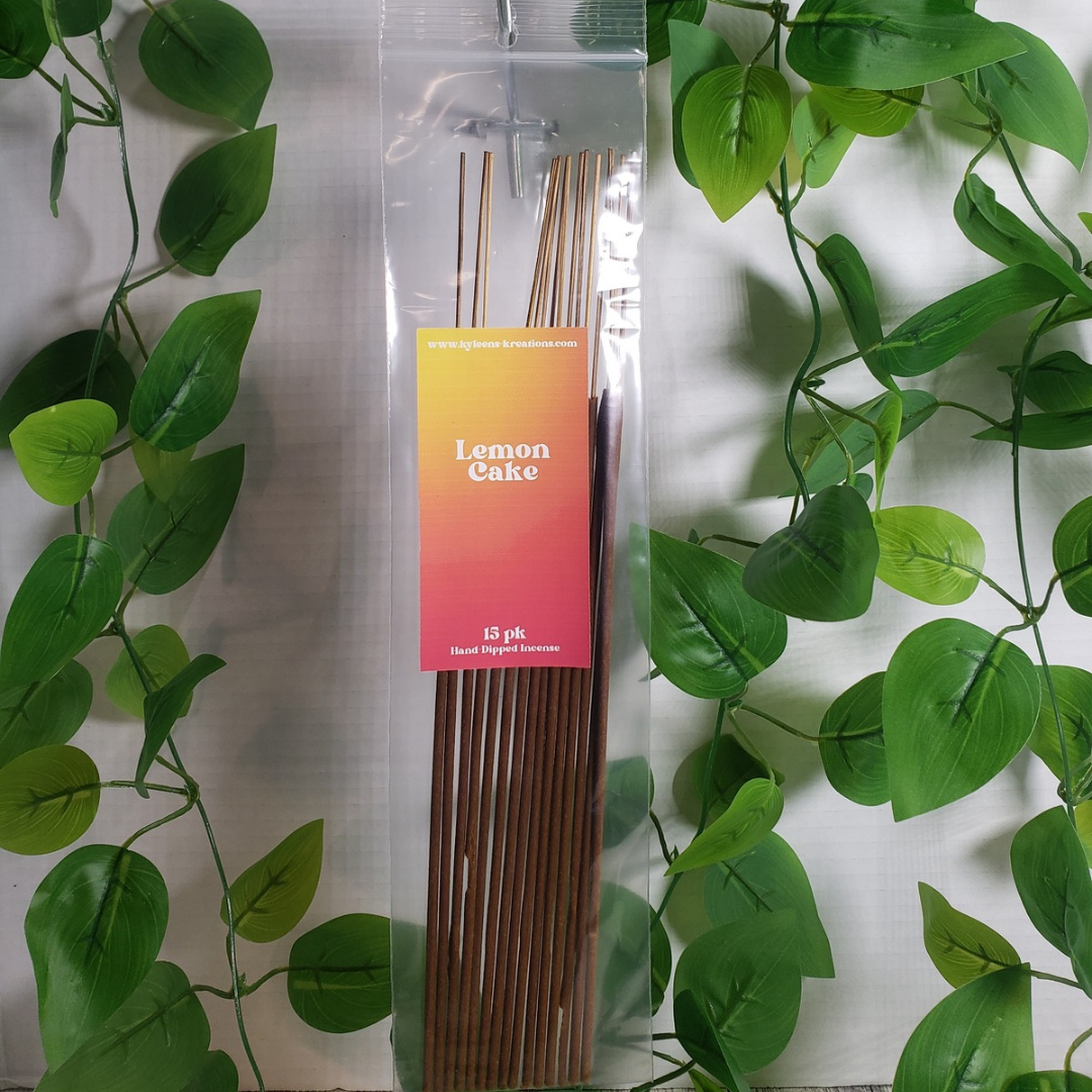 Scented Incense Sticks, 15pk