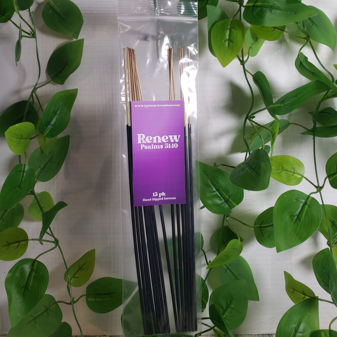 Scented Incense Sticks, 15pk