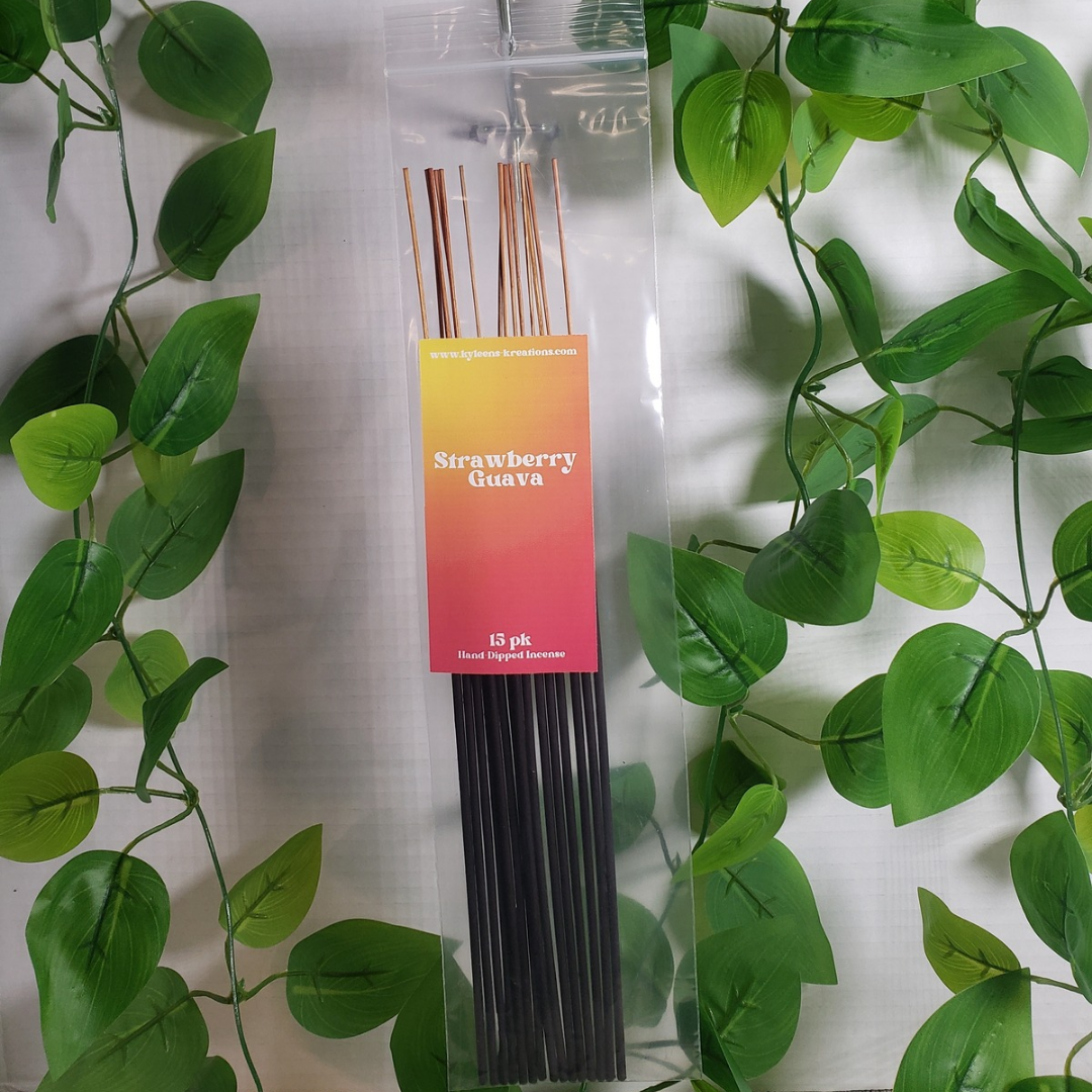 Scented Incense Sticks, 15pk