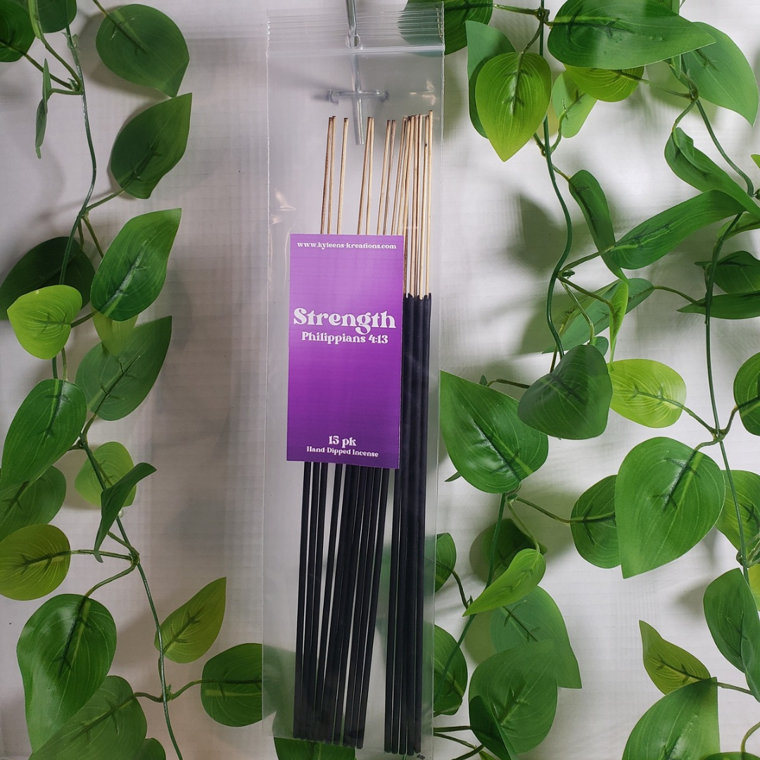 Scented Incense Sticks, 15pk